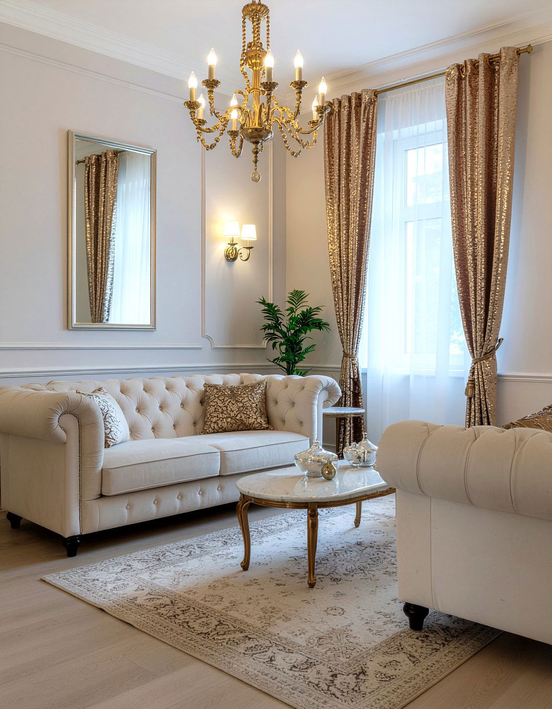 Gold Drapes Living Room - 30 living room drapes