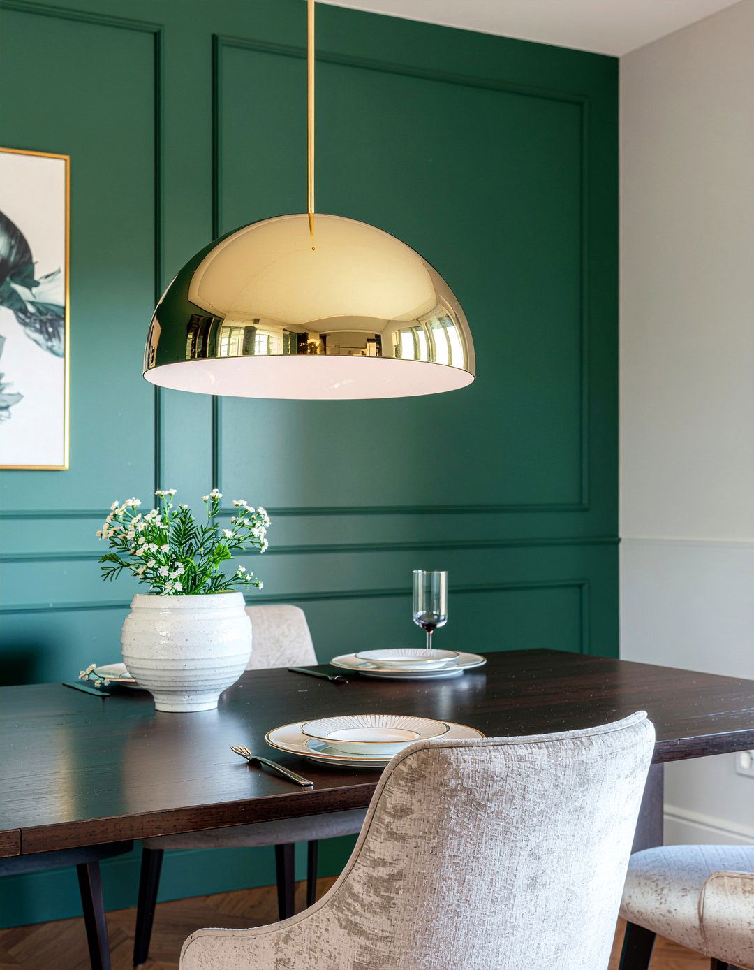 Gold Drum Chandelier - 30 drum chandelier dining room ideas