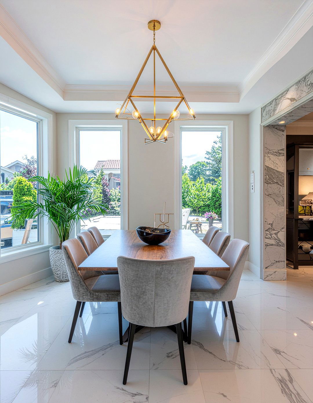 Gold Farmhouse Chandelier - 30 farmhouse chandelier dining room ideas