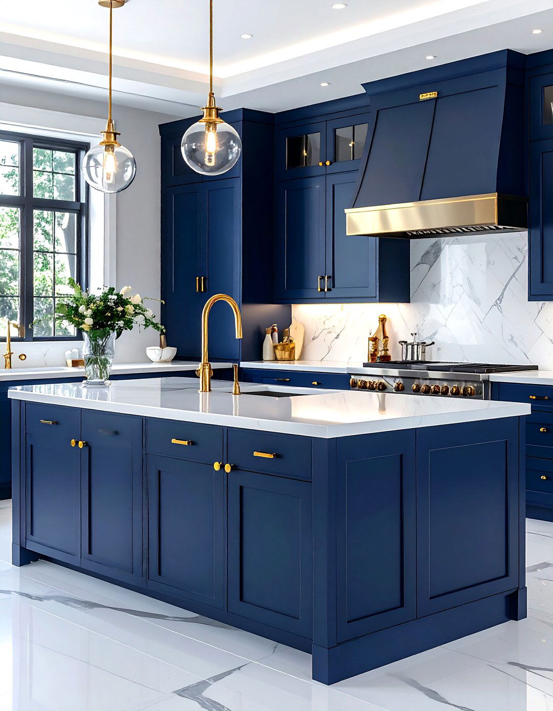 Gold Hardware Kitchen - 30 complete kitchen ideas