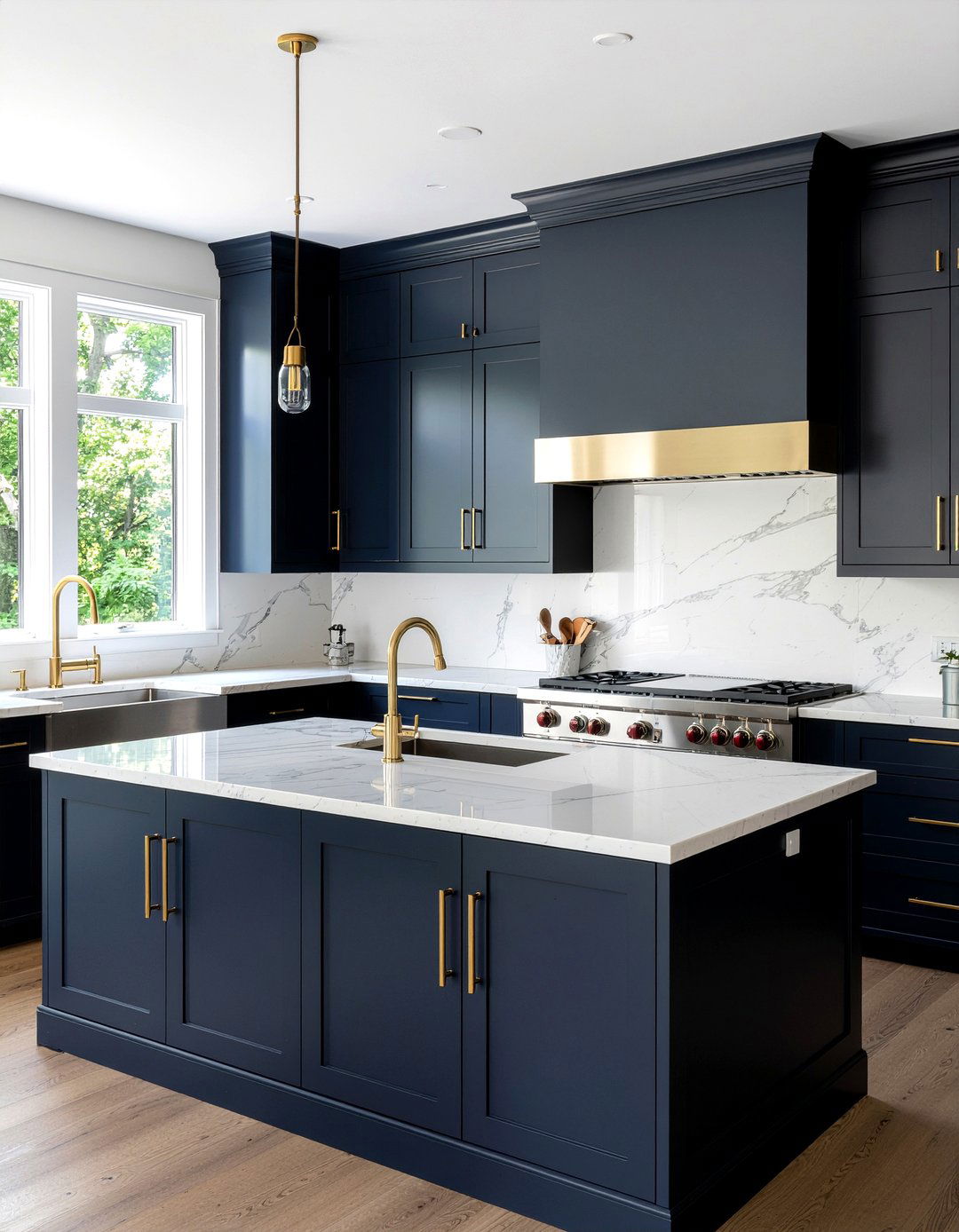 Gold Kitchen Cabinet Hardware - 30 glam kitchen ideas