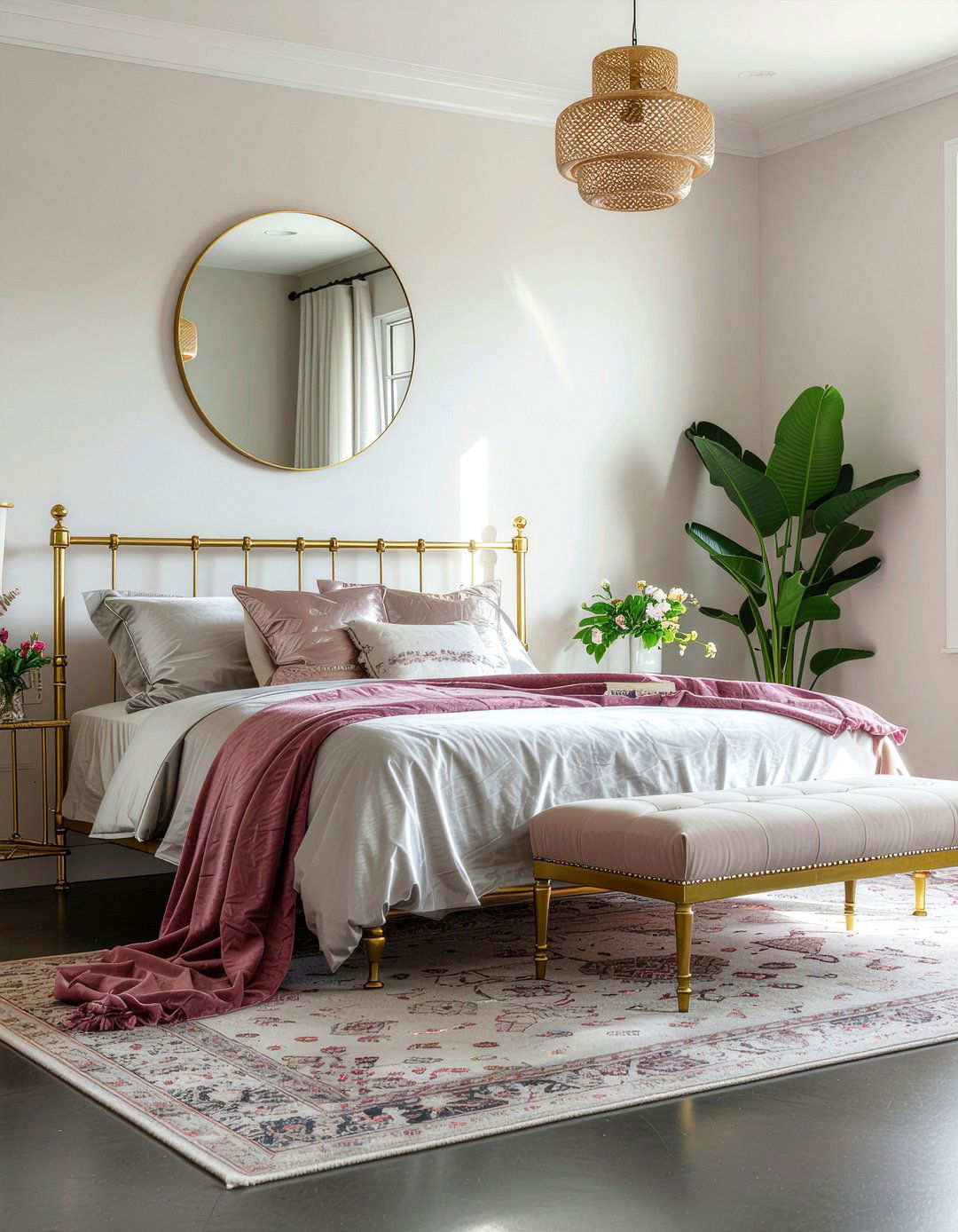 Gold Metal Bed Frame - 30 affordable bedroom sets