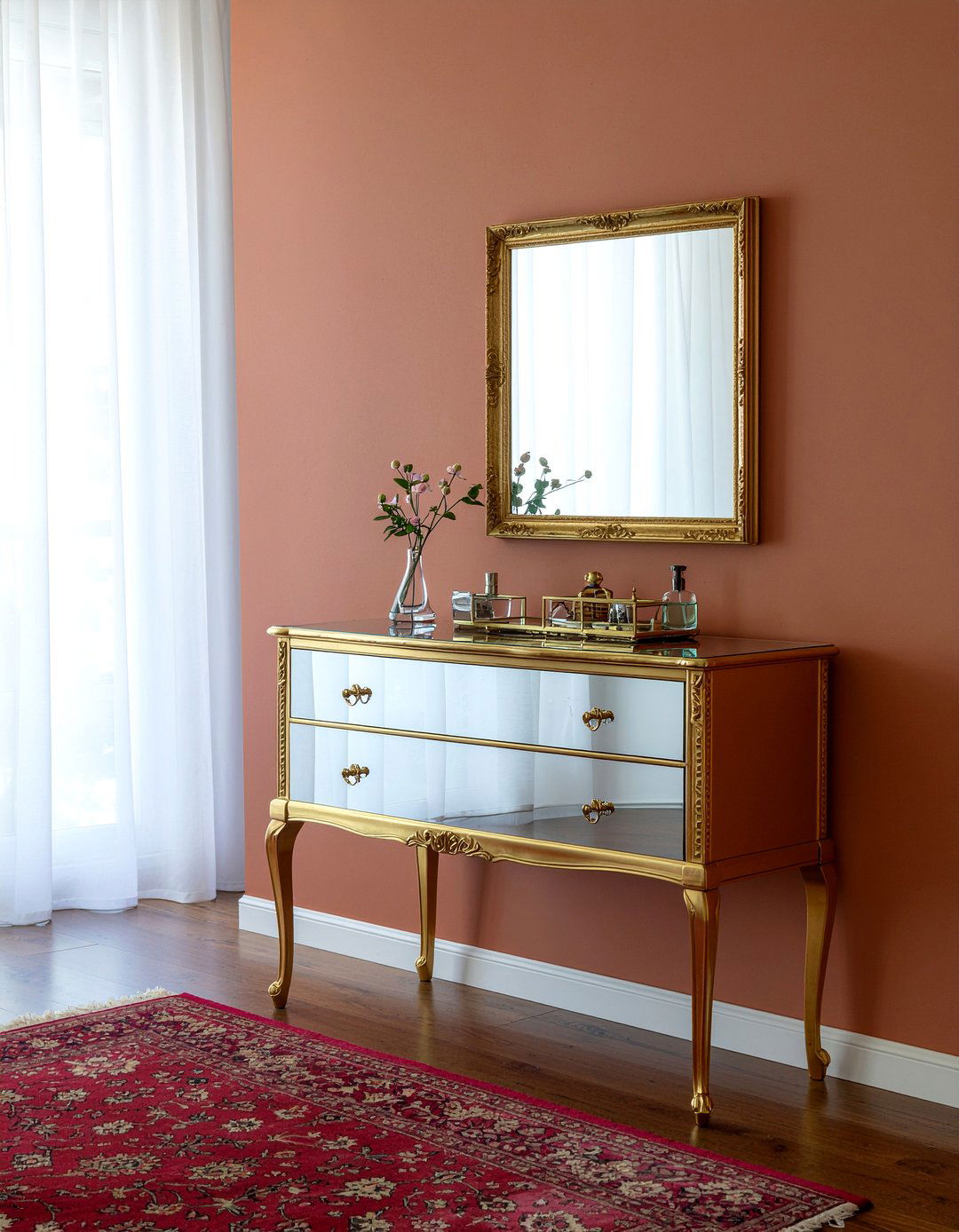 Gold Mirrored Dresser - 30 bedroom mirrored dressers
