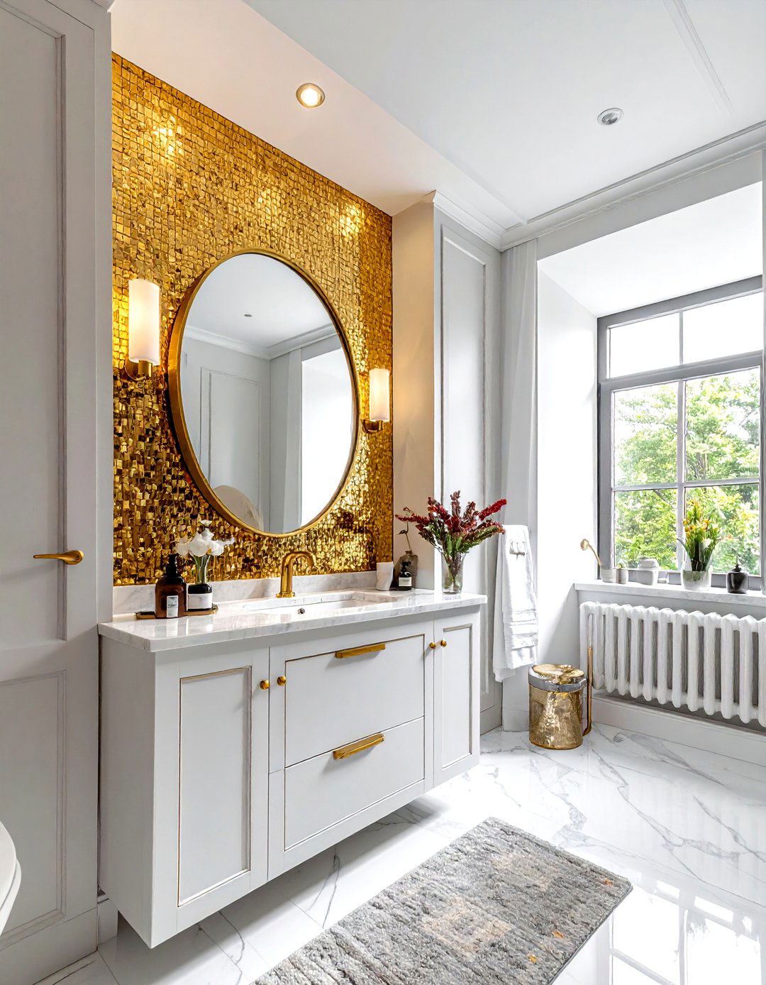 Gold Mosaic Tile