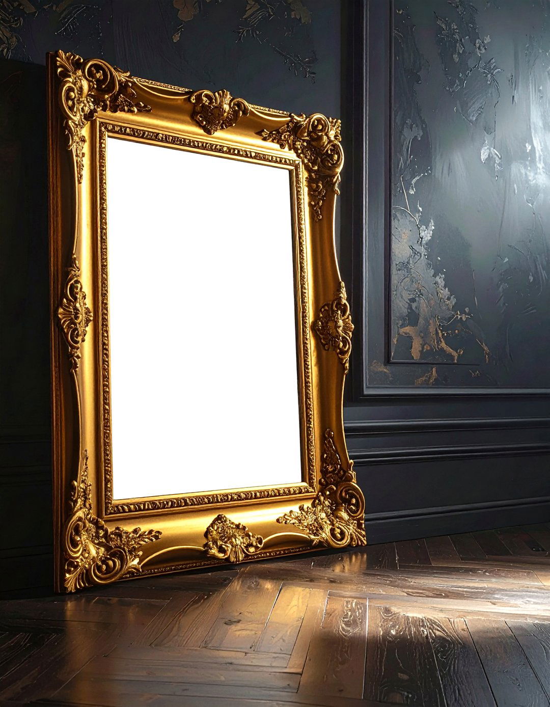 Gold Ornate Frame - 30 picture frame ideas