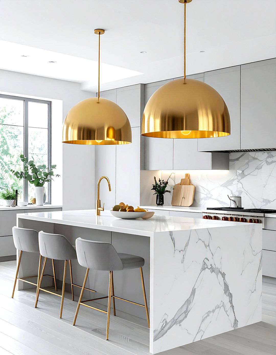 Gold Pendant Lighting - 30 gold decor ideas