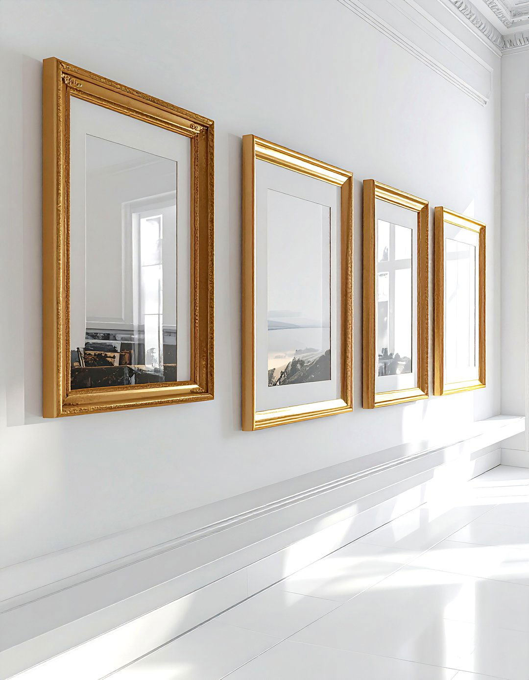 Gold Picture Frames - 30 must-have decor ideas