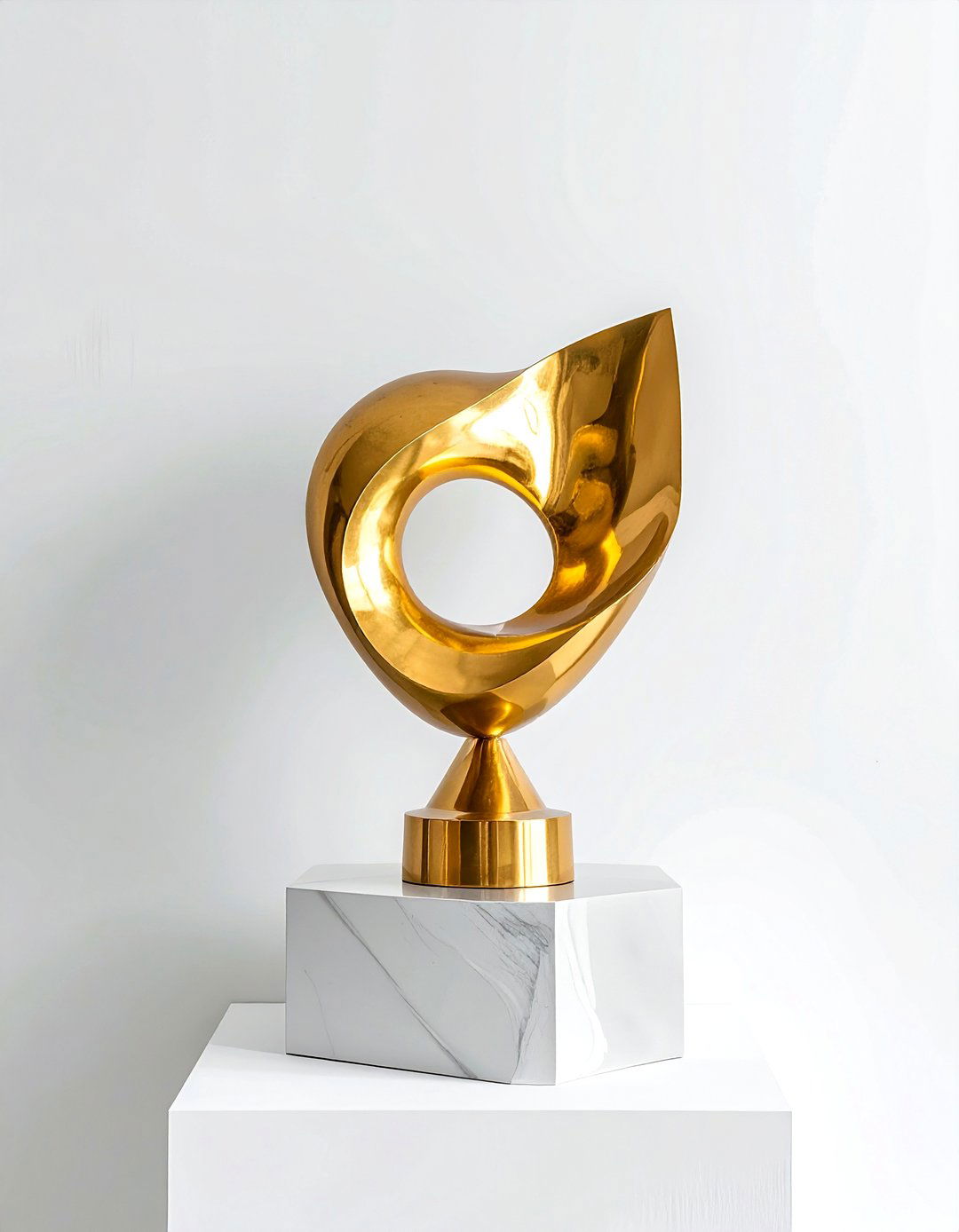 Gold Sculpture Art - 30 gold decor ideas