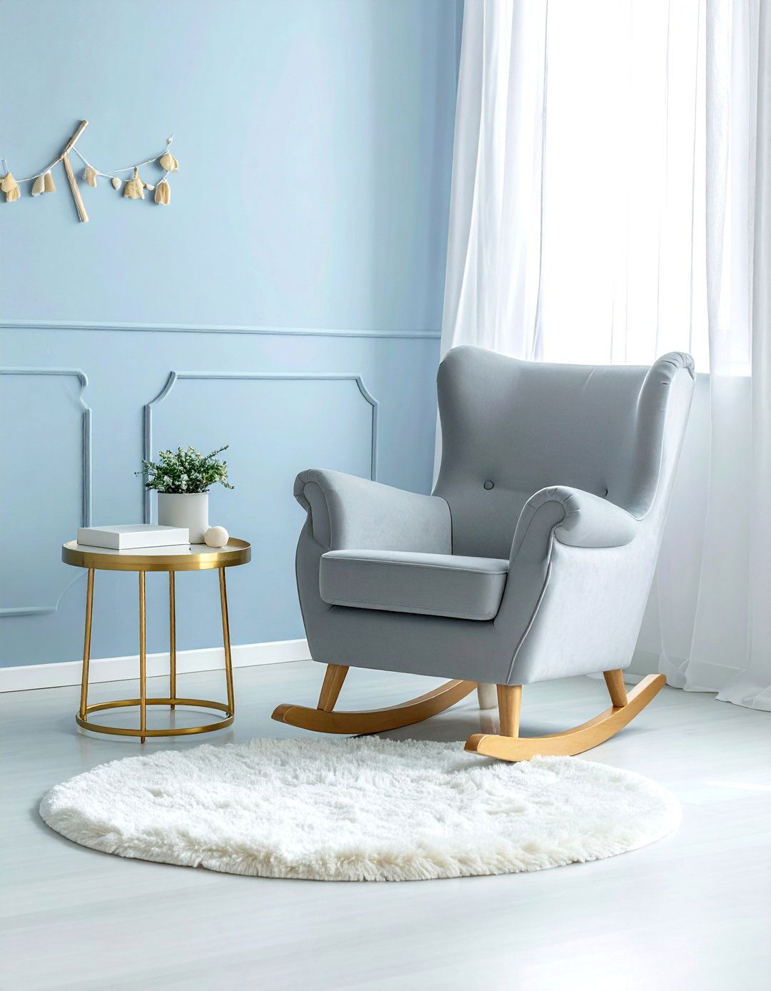 Gold Side Table Nursery - 30 gold accent decor ideas