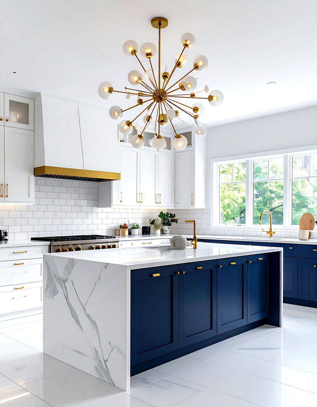 Gold Sputnik Chandelier Kitchen - 30 kitchen chandelier ideas