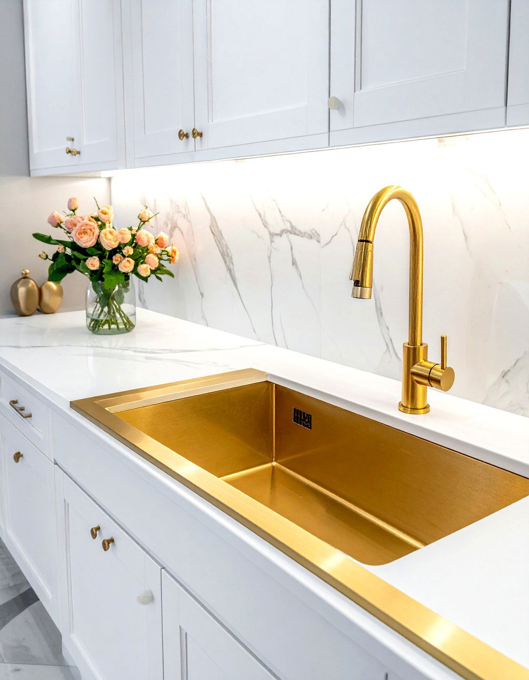 Gold Stainless Steel Sink - 30 stainless steel sink kitchen ideas