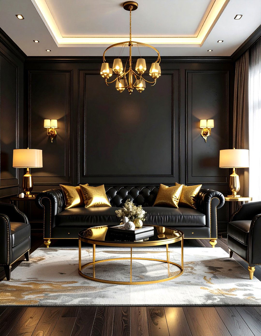 30 Gold Living Room Decor Ideas for Elegant Interiors