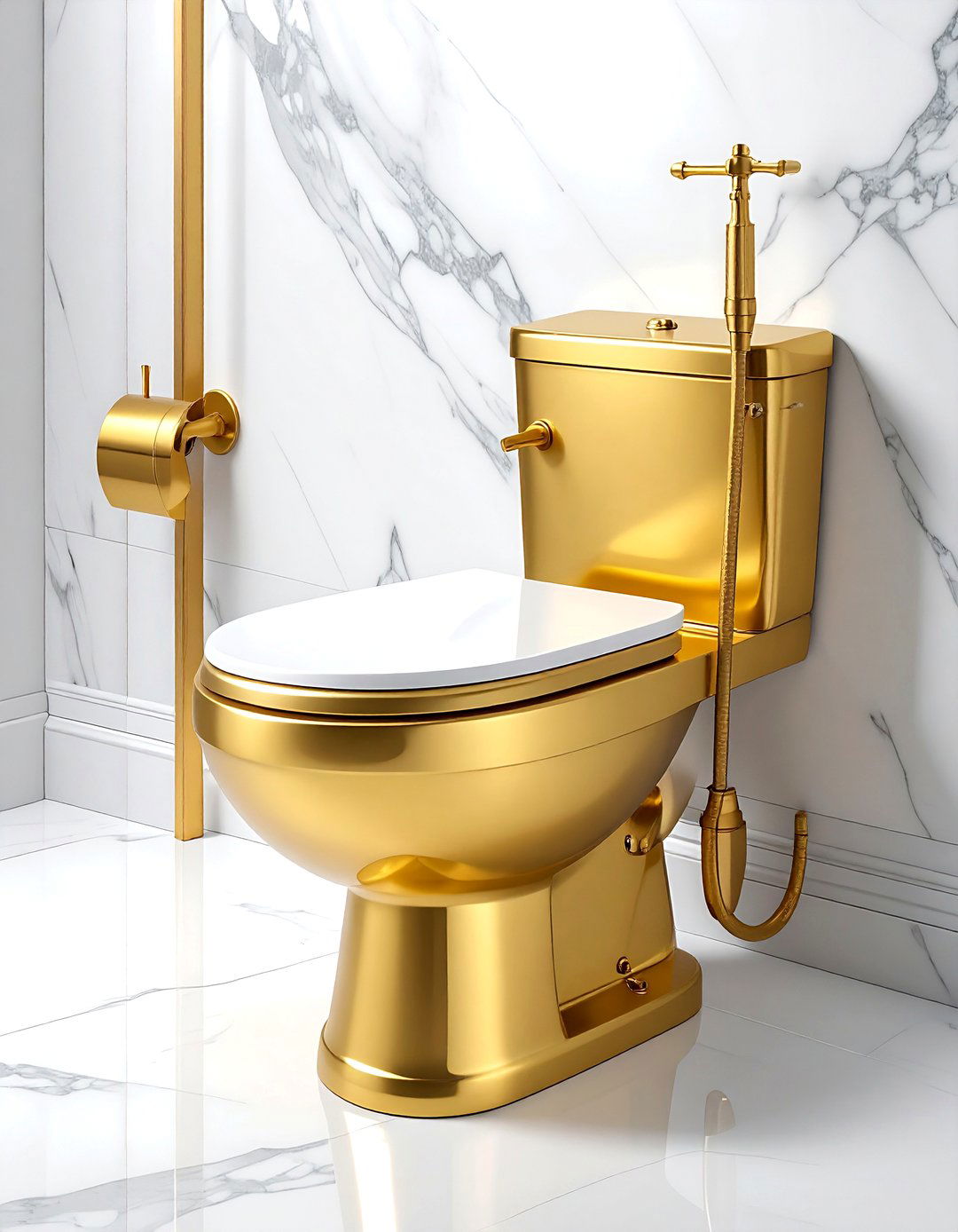 Gold bidet toilet sprayer - 30 bidet toilet ideas