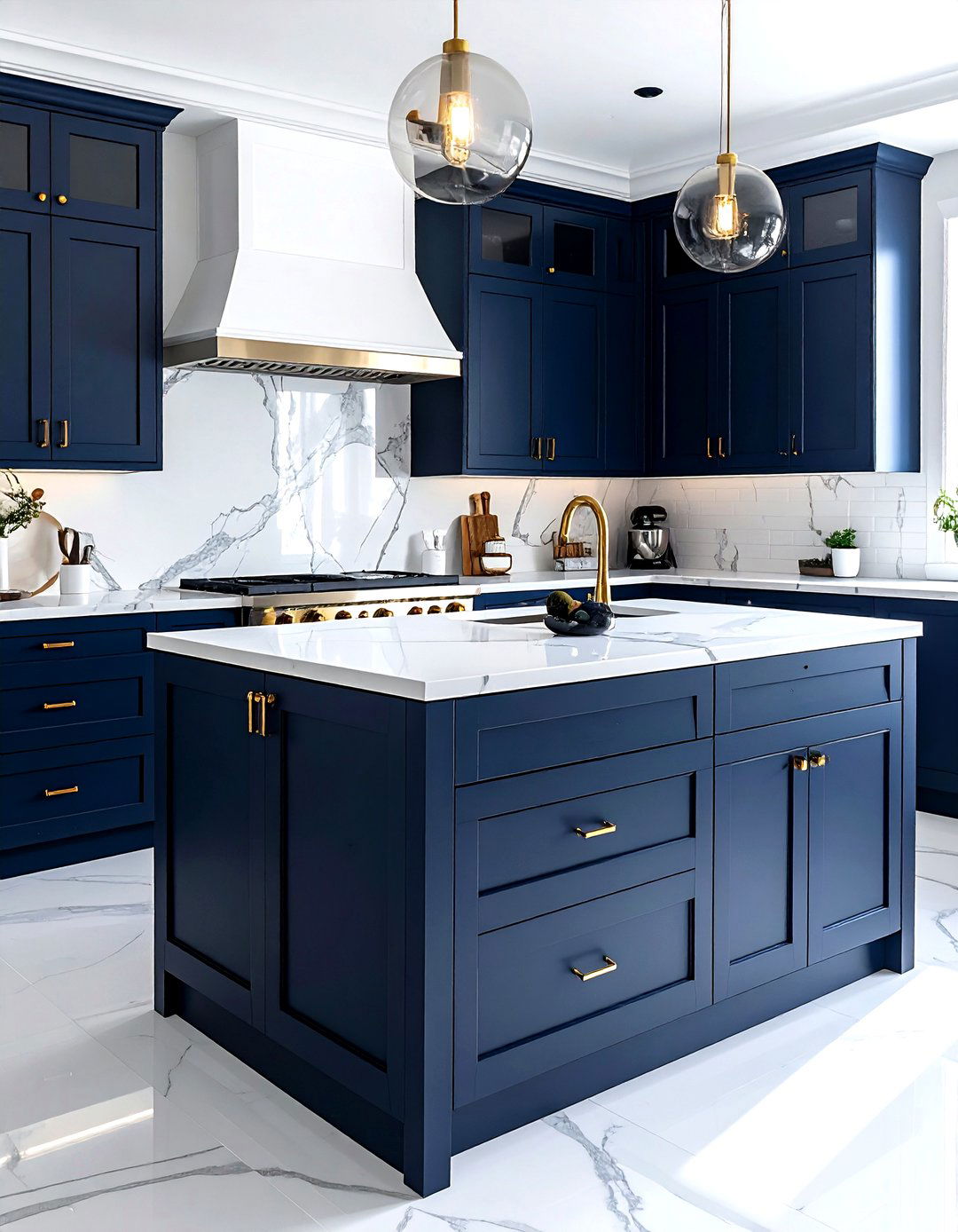 Gold cabinet pulls - 30 decor glow-up ideas