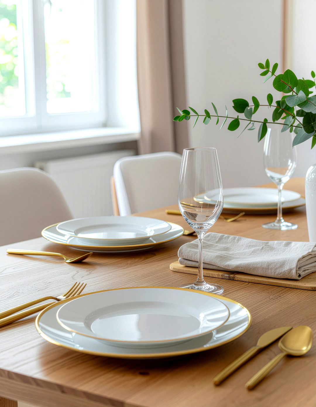 Gold charger plates - 30 charger plate dining ideas