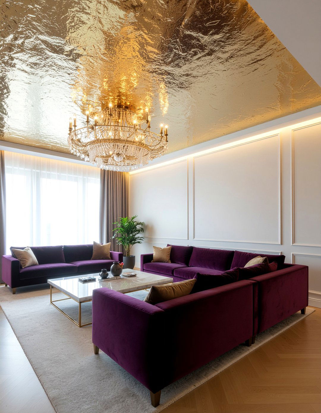 30 Bold Living Room Statement Ceiling Ideas for High Impact