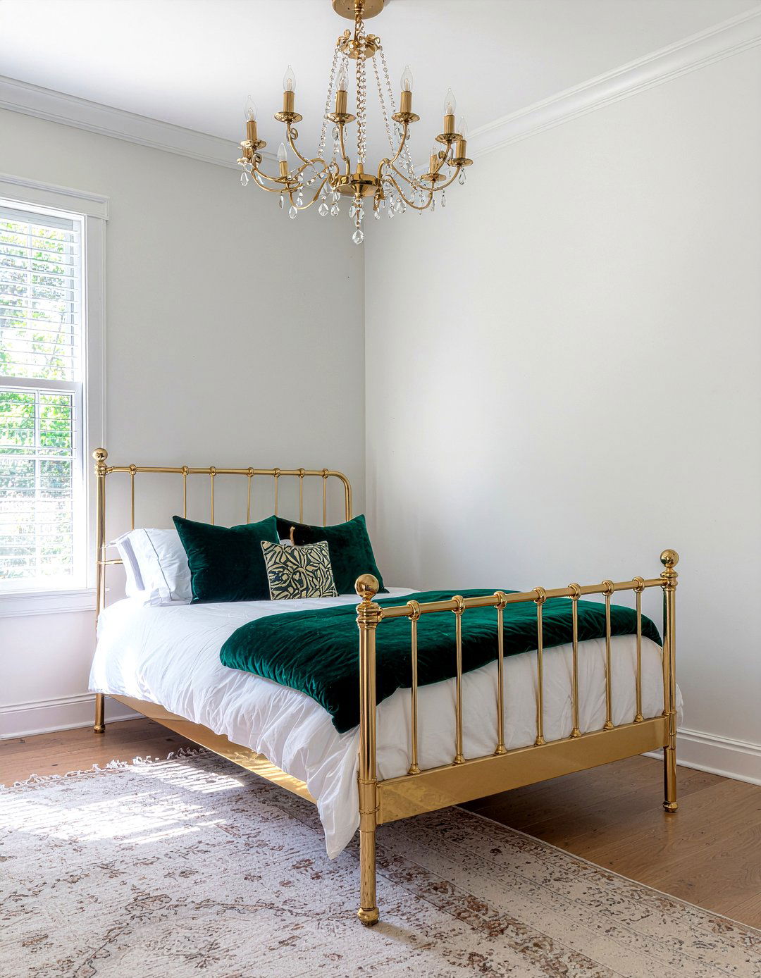 Gold metal twin bed set - 30 twin bedroom sets