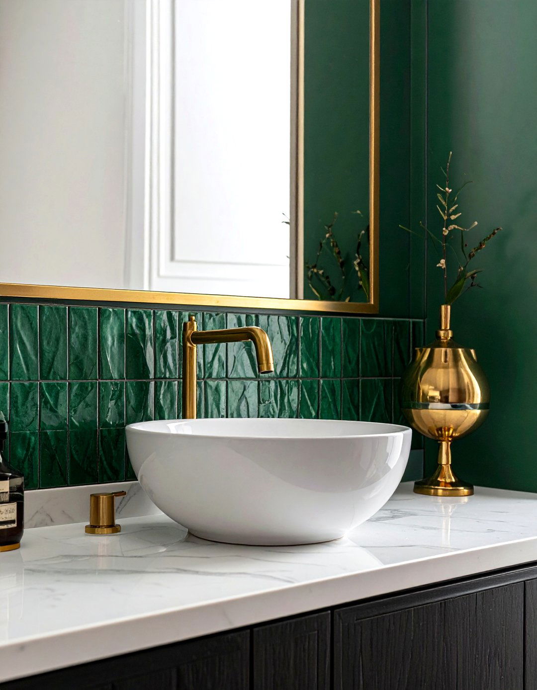 Gold plumbing fixture - 30 bathroom plumbing ideas