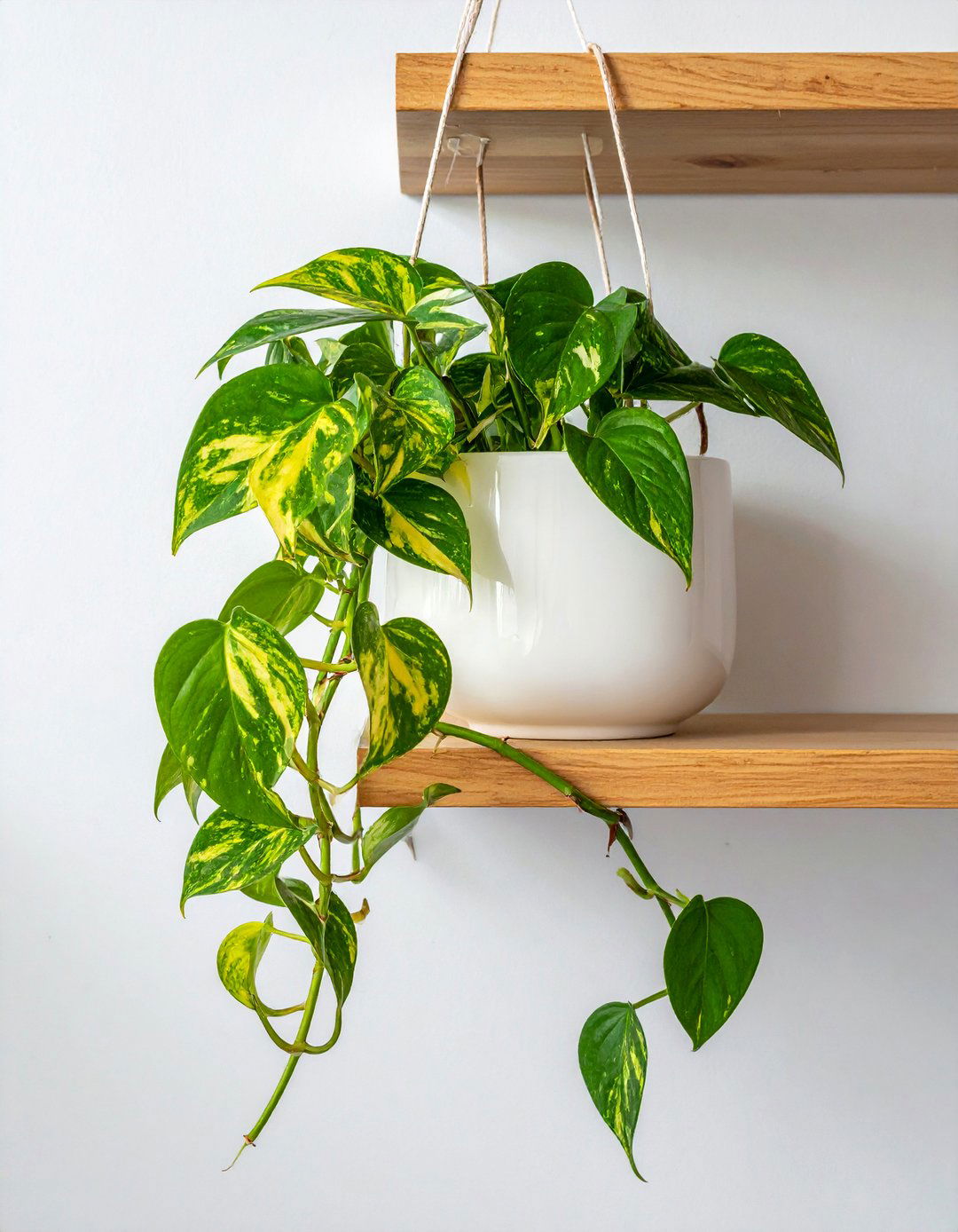 Golden Pothos - 30 trailing plant ideas