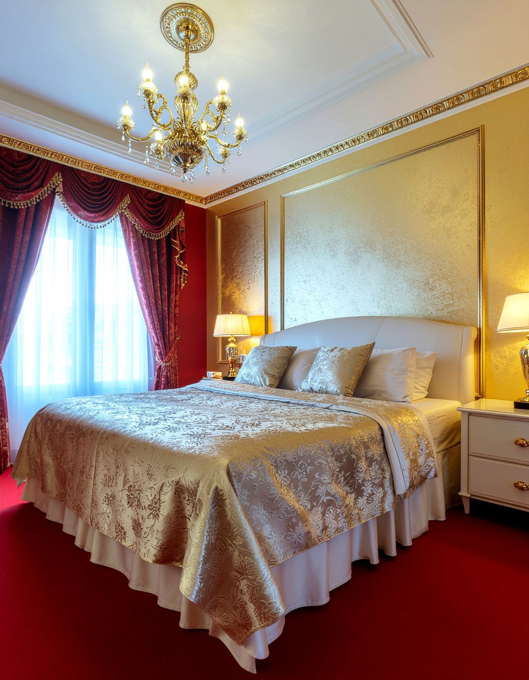 Golden Thai Royal Bedroom - 30 Thai bedroom ideas