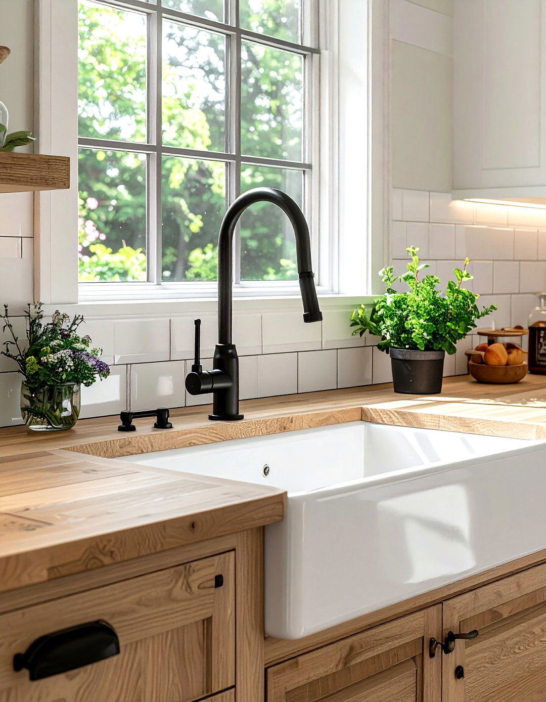 Gooseneck Black Faucet - 30 black kitchen faucet ideas