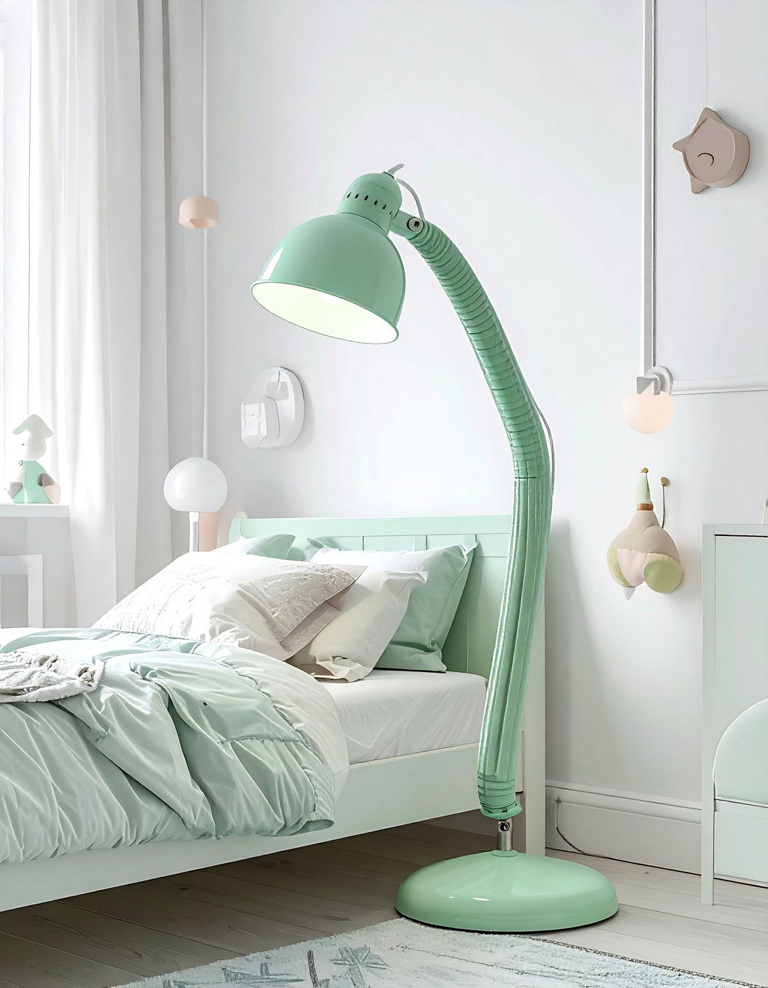 Gooseneck Desk Lamp - 30 vintage lamp ideas
