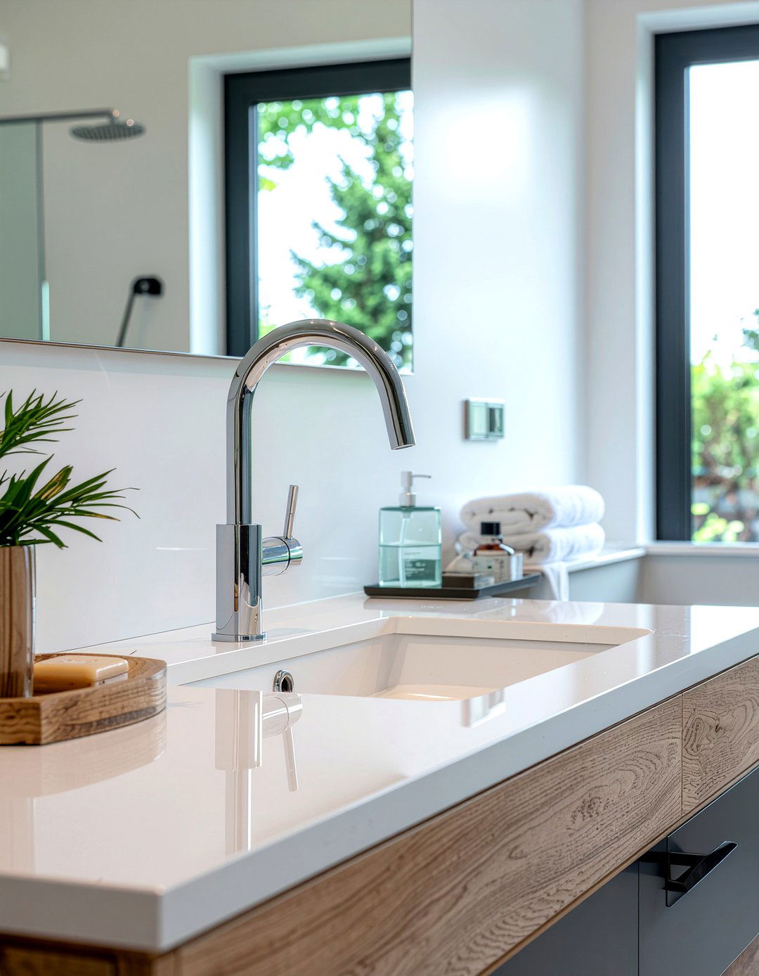 Gooseneck bathroom faucet - 30 bathroom faucet ideas