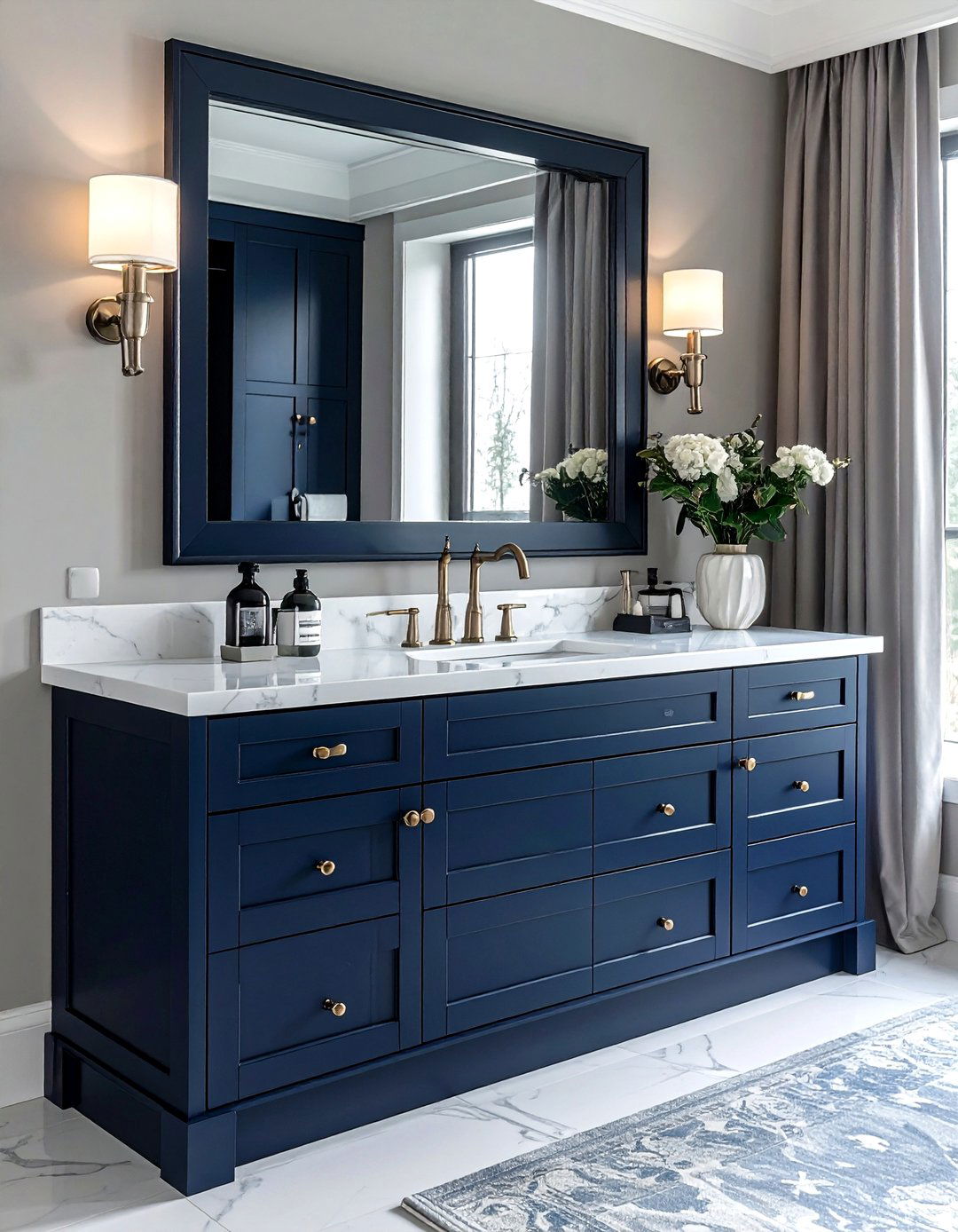 Gooseneck widespread faucet - 30 widespread faucet ideas