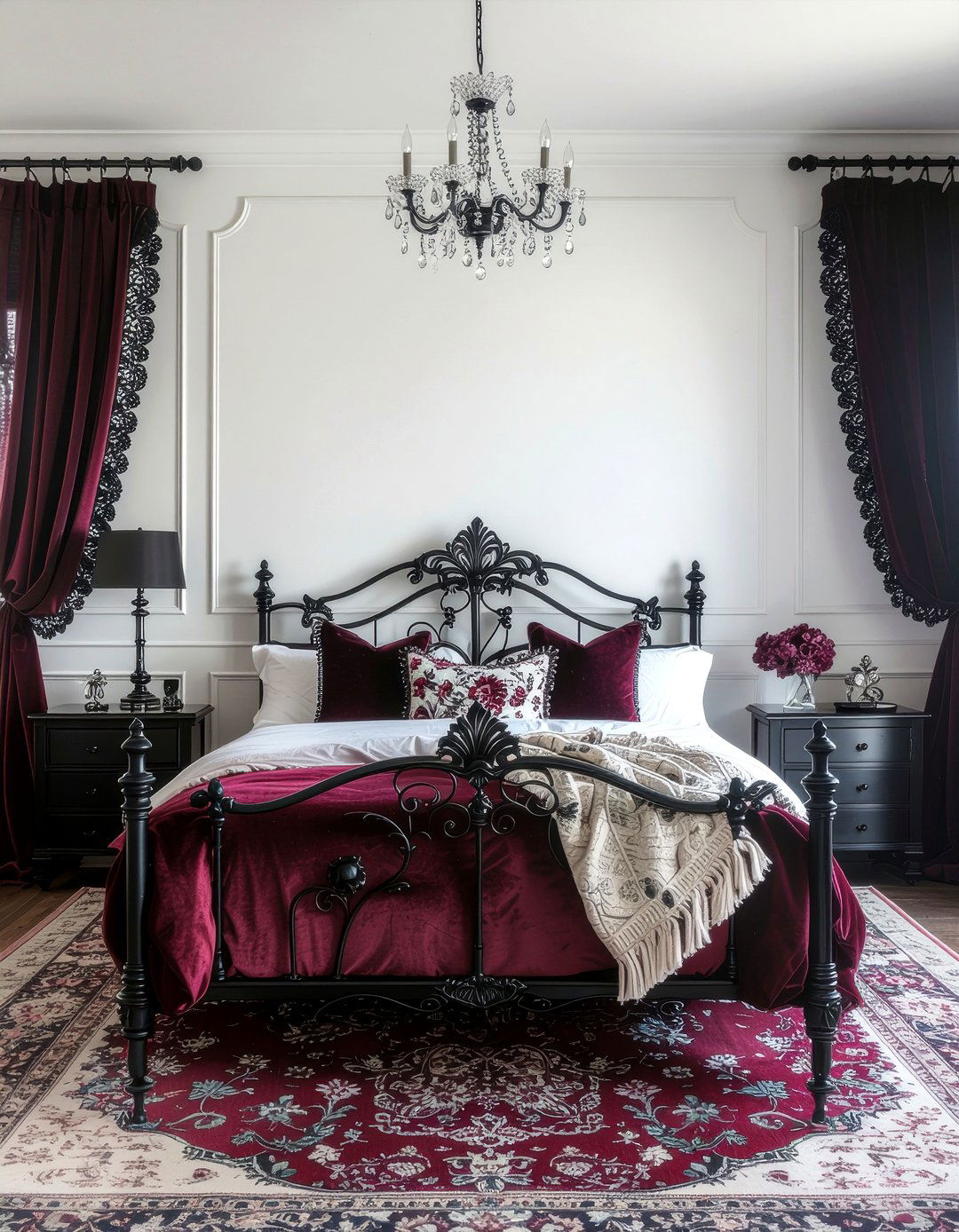 Gothic Bedroom Style - 30 dark bedroom ideas