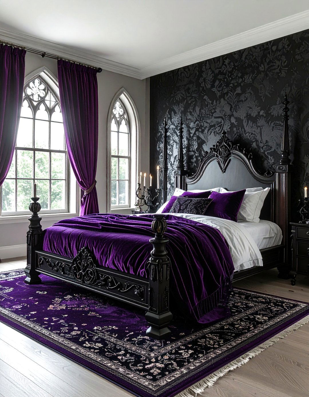 Gothic Revival Bedroom - 30 historic home decor ideas