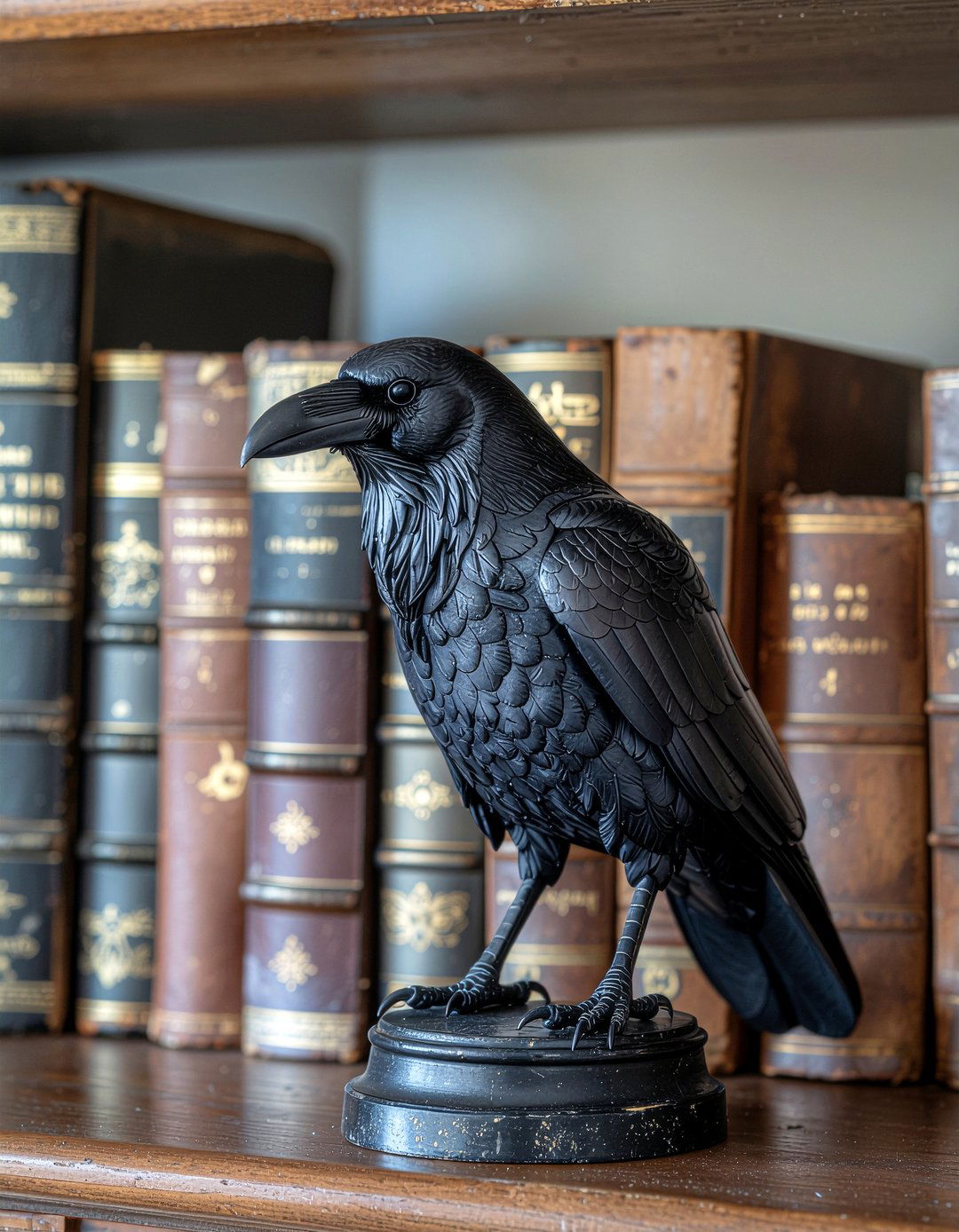 Gothic raven decor - 30 gothic bedroom ideas