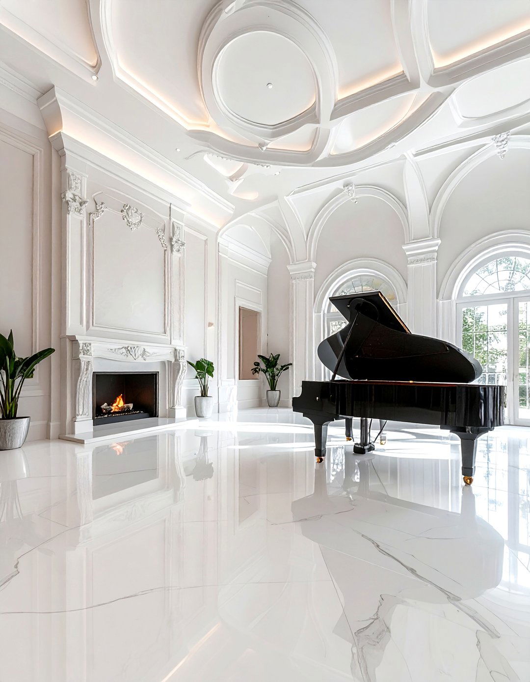 Grand Room Groin Vault - 30 living room groin vault ideas