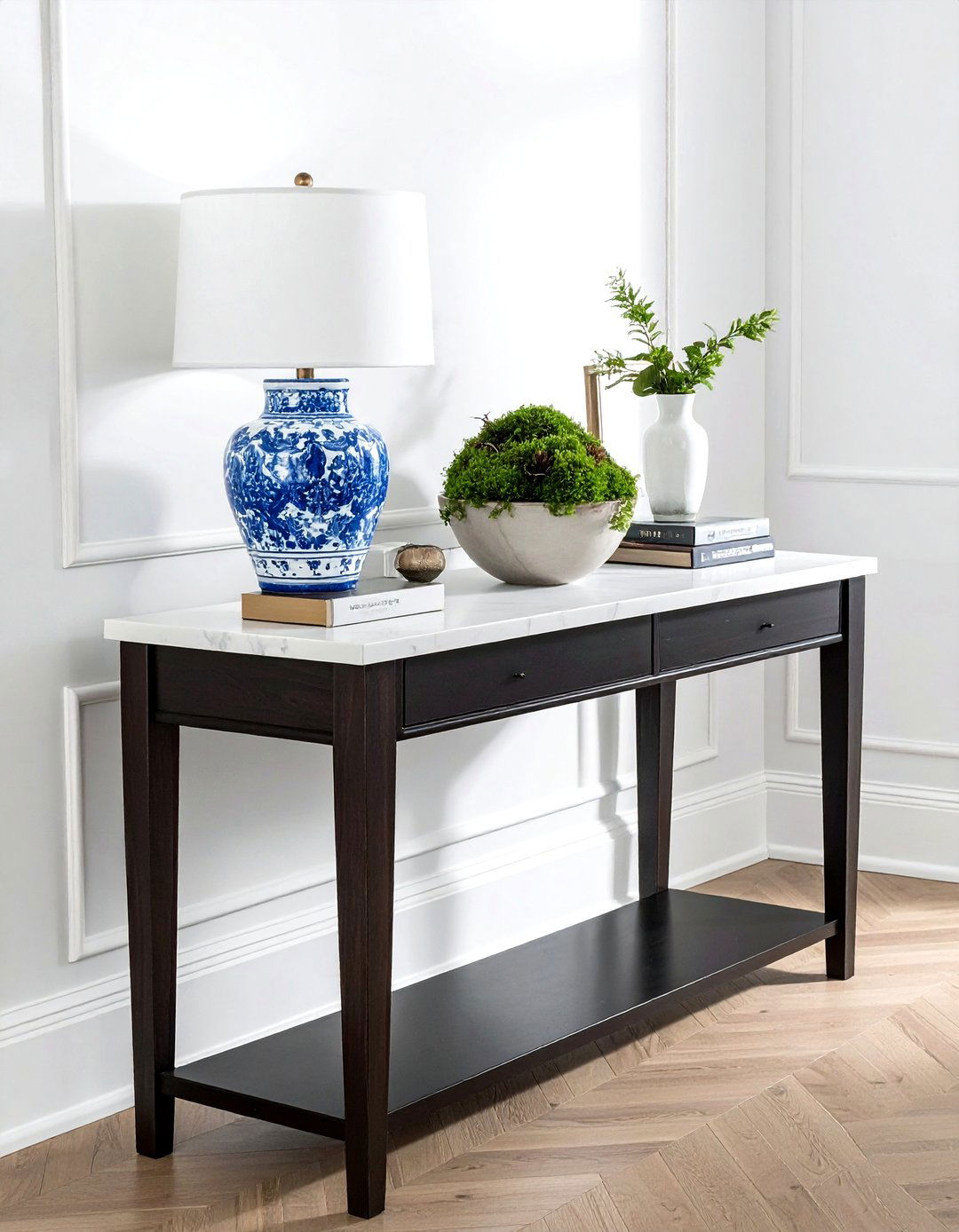 Grand entry console - 30 new traditional decor ideas