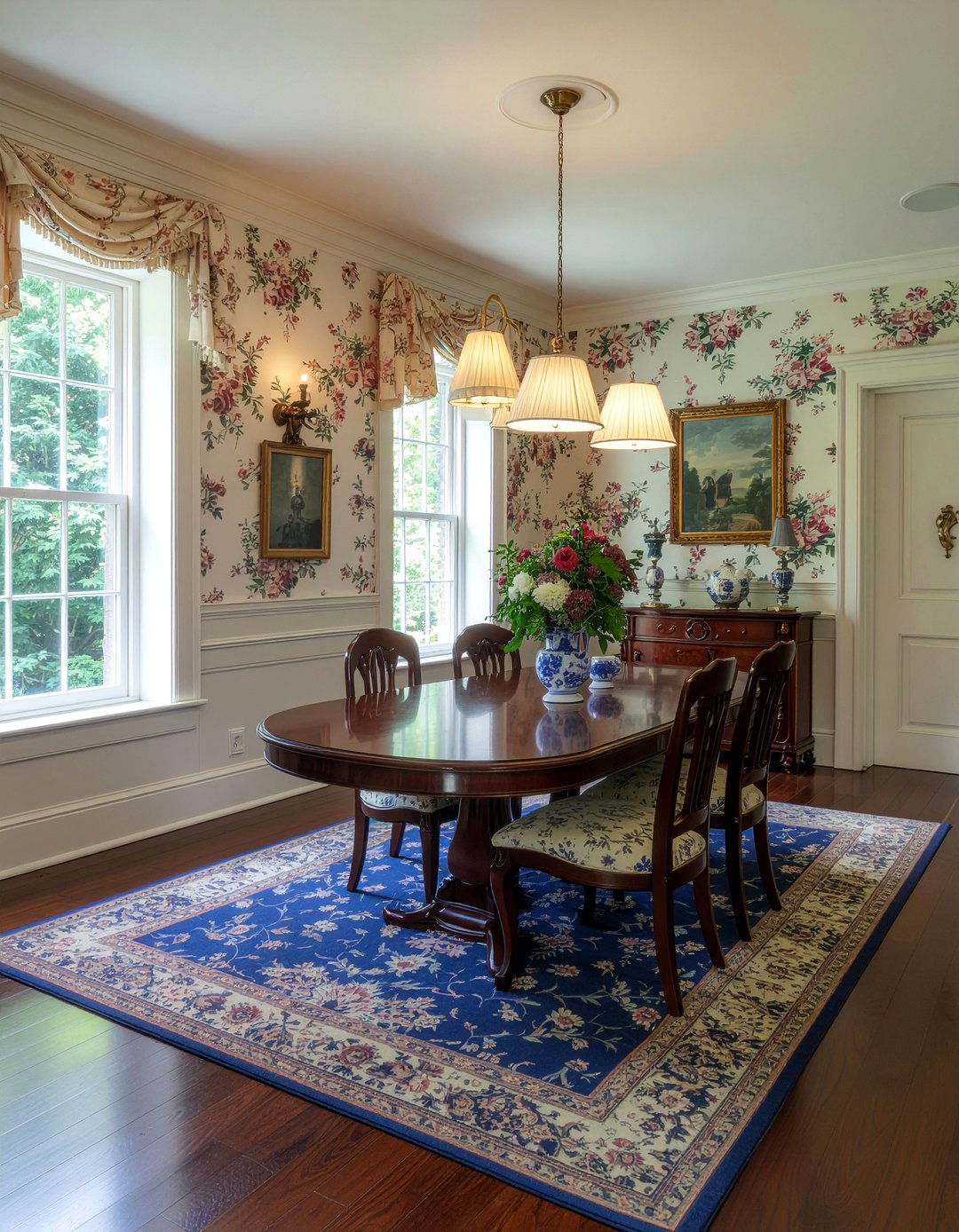 Grandmillennial Dining Room - 30 dining room personality ideas