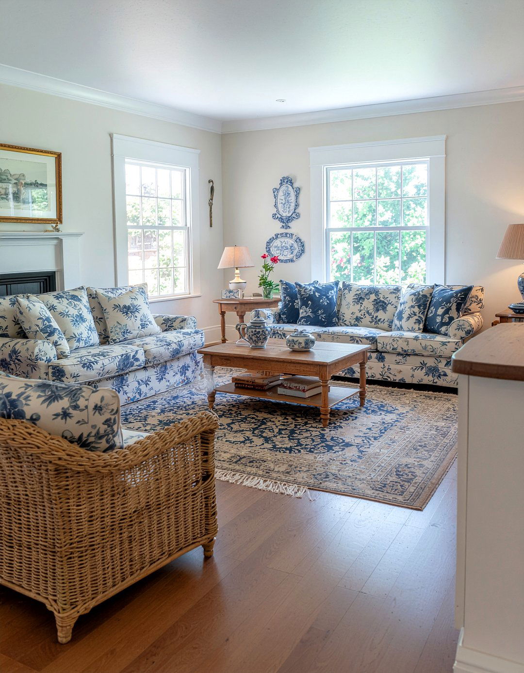 Grandmillennial Living Room - 30 vintage living room ideas