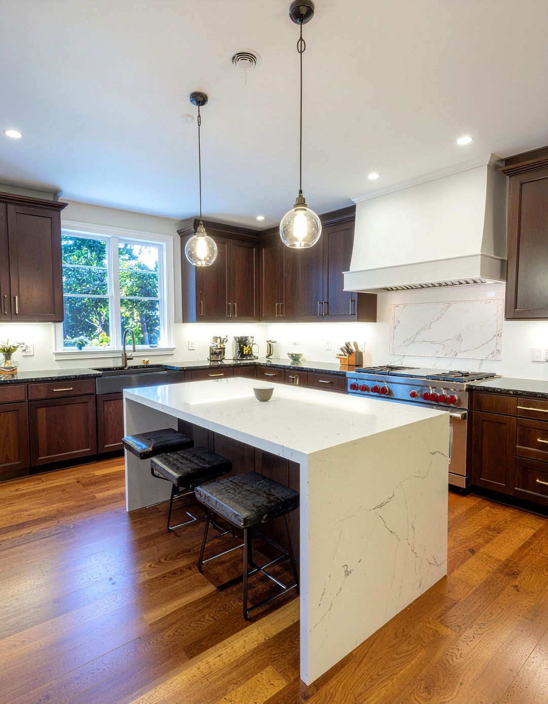 Granite And Marble Mix - 30 kitchen finish mixing ideas