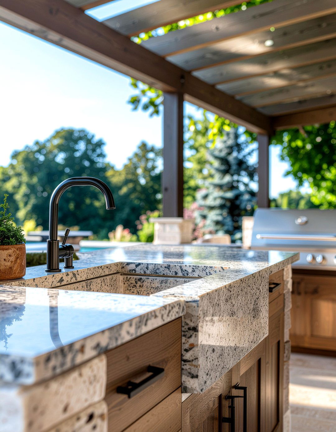Granite Composite Sink For Outdoor Kitchen - 30 granite composite sink kitchen ideas