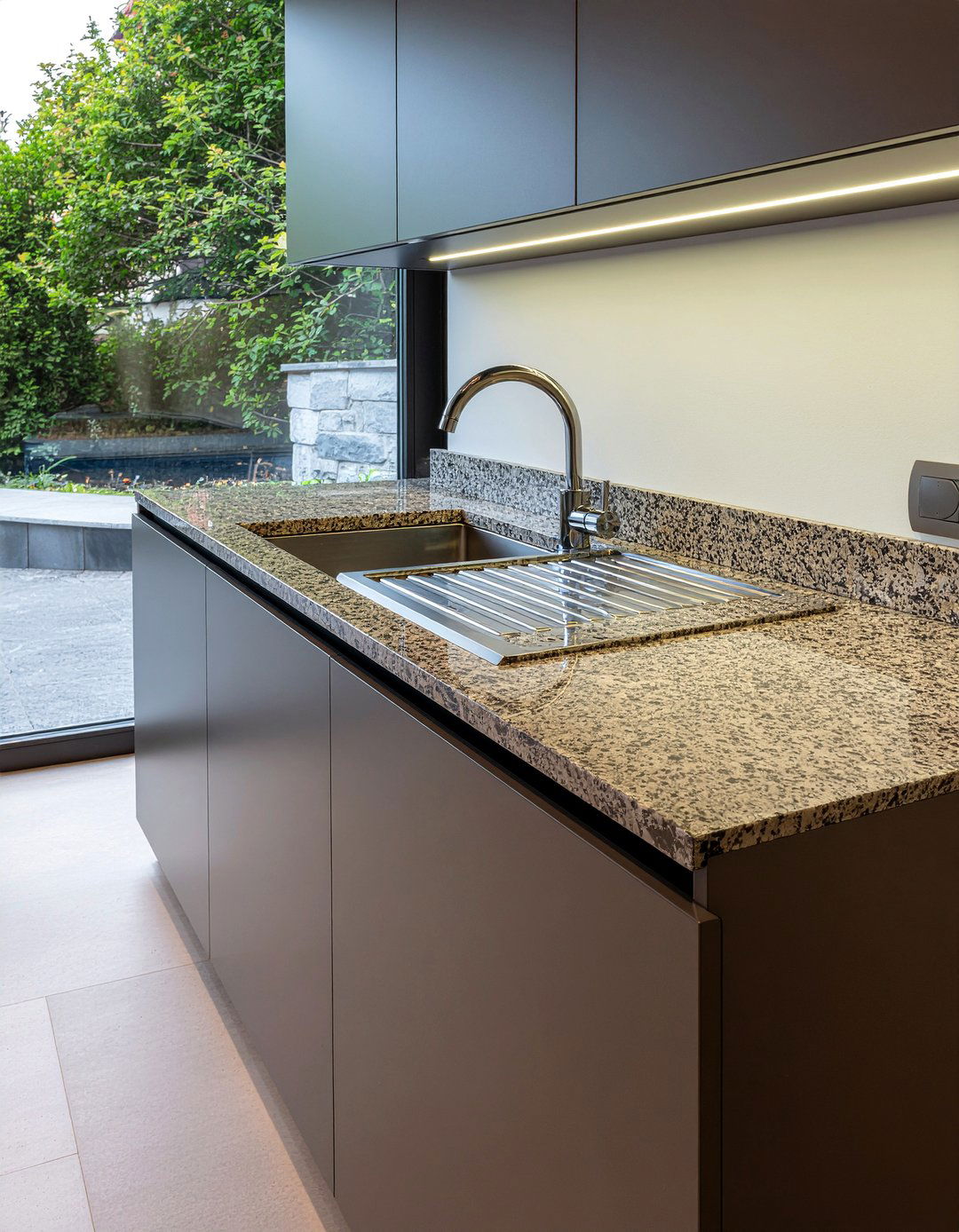 Granite Composite Sink With Integrated Drainboard - 30 granite composite sink kitchen ideas