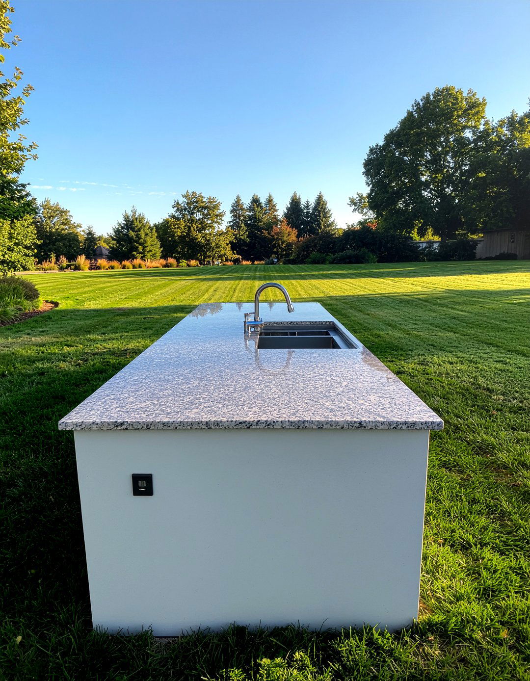 Granite Countertop Outdoor Kitchen Island - 30 outdoor kitchen island ideas