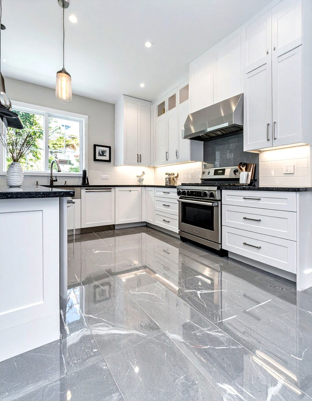 Granite Kitchen Floor Tile - 30 tile floor kitchen ideas