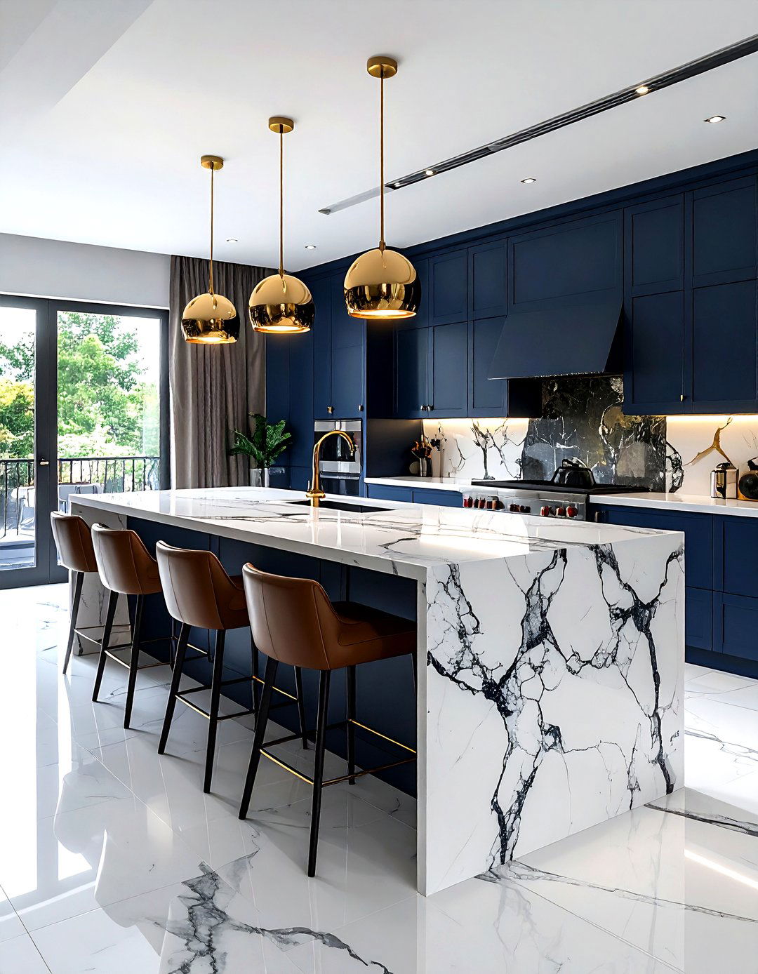 Granite Kitchen Island - 30 granite accent ideas