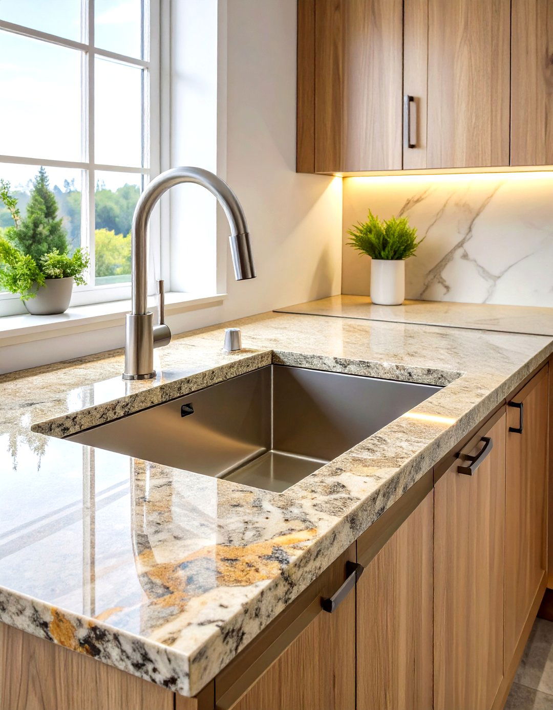 Granite Kitchen Sink - 30 kitchen sink ideas