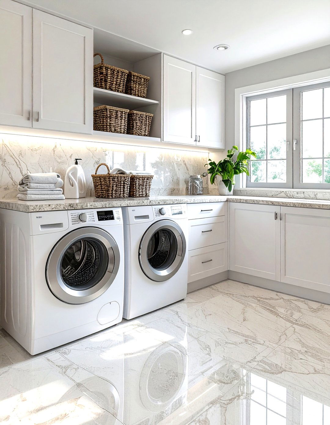 Granite Laundry Room Countertop - 30 granite accent ideas