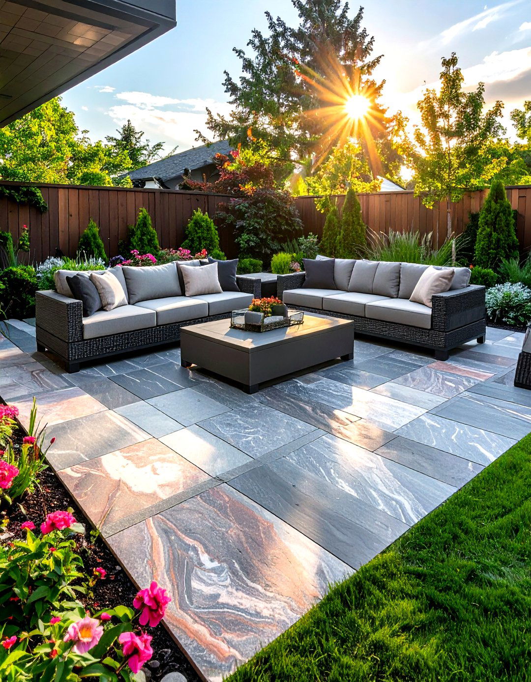 Granite Patio Pavers - 30 granite accent ideas