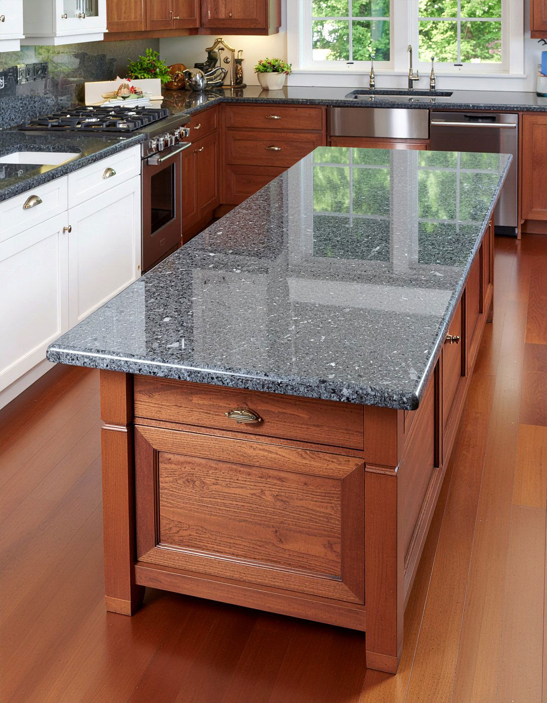 Granite Top Kitchen Cart - 30 kitchen cart ideas