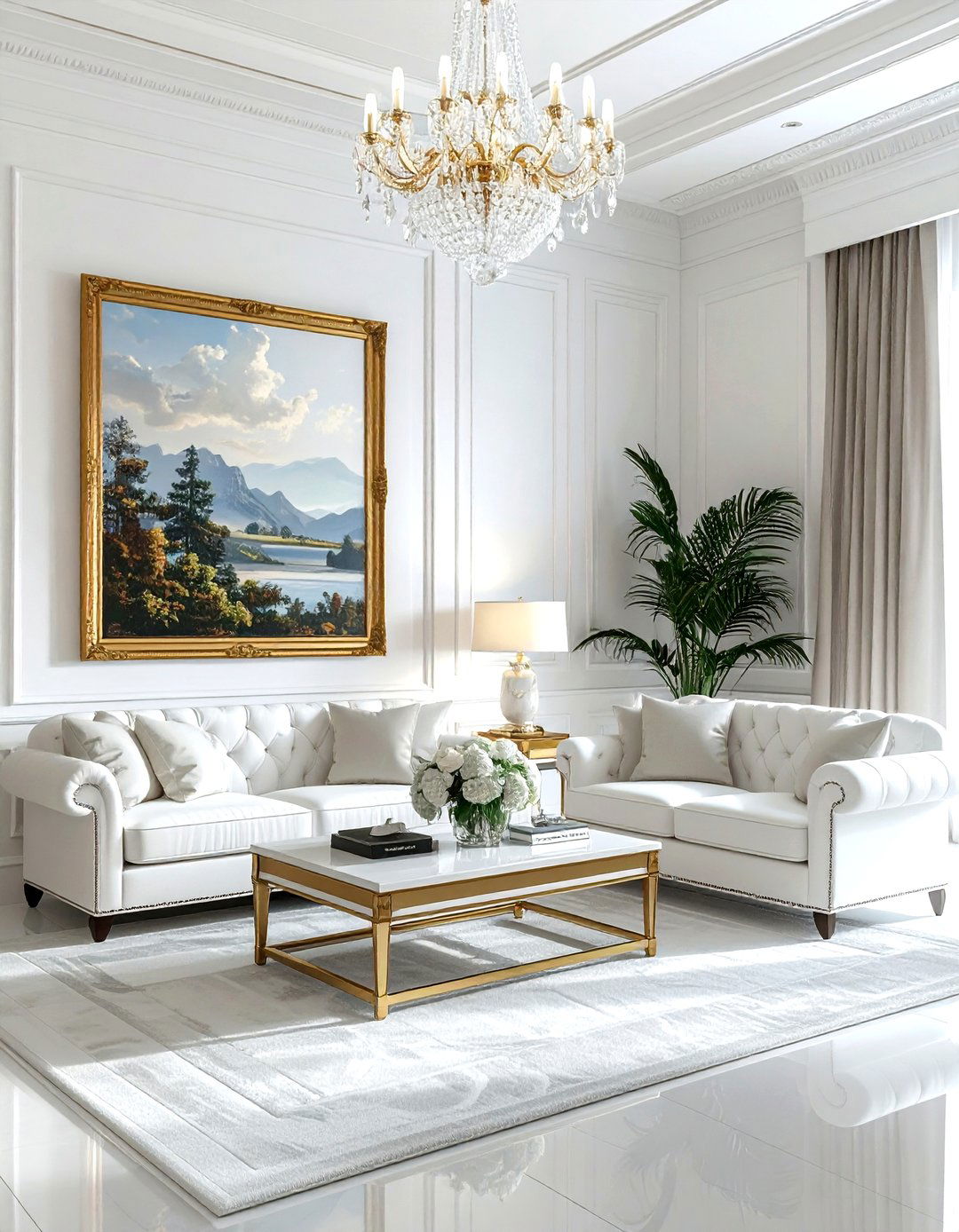 Grape living room color - 30 living room purple walls