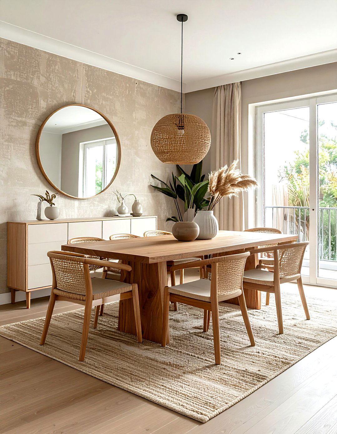 Grasscloth Dining Room Wallpaper - 30 accent wallpaper ideas