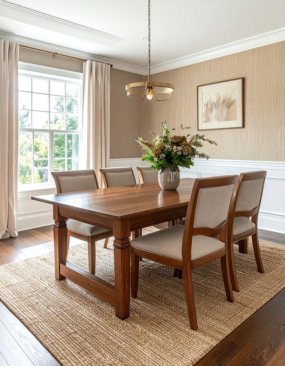 Grasscloth wallpaper - 30 updated traditional decor ideas