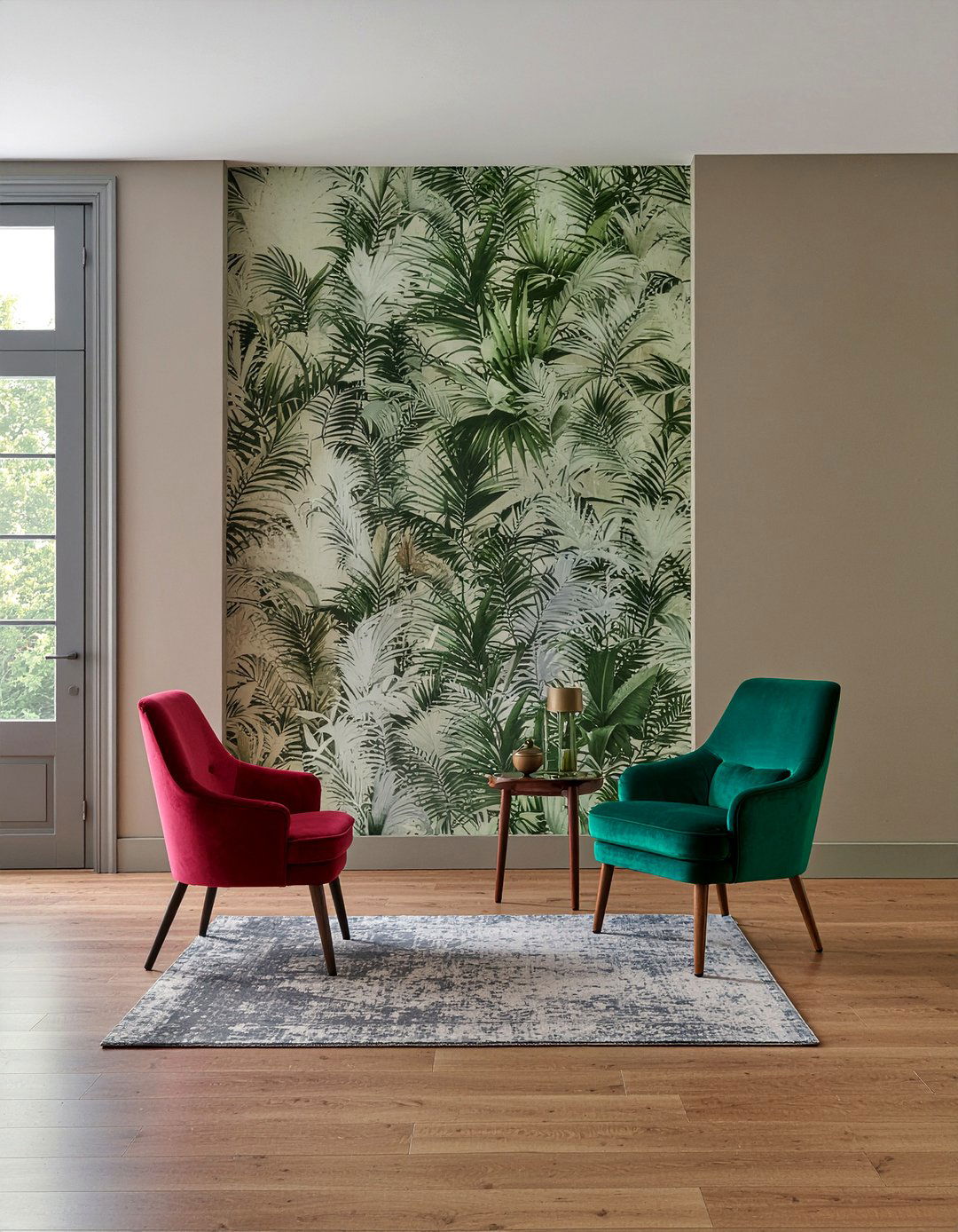 Grasscloth wallpaper with upholstered chairs - 30 grasscloth wallpaper dining room ideas