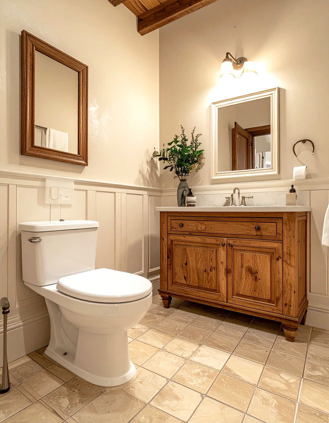 Gravity Fed Toilet - 30 water-saving bathroom ideas